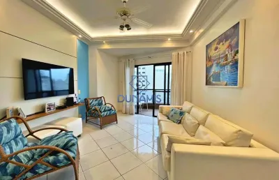 Lindo apartamento à venda na praia das pitangueiras - prédio com lazer
