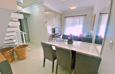 Cobertura à venda, 160 m² por r$ 998.000,00 - praia das pitangueiras - guarujá/sp