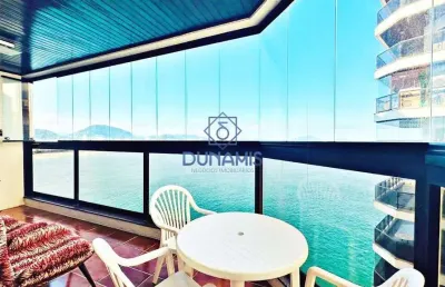 Apartamento vista mar  no galhetas à venda, 124 m² por r$ 1.450.000 - jardim astúrias - guarujá/sp