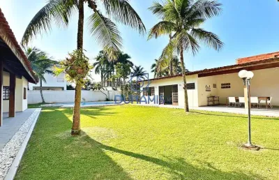 Casa térrea no condomínio jardim acapulco - praia de pernambuco, guarujá, sp