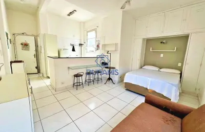 Apartamento à venda, 30 m  por r  250.000,00 - praia das pitangueiras - guarujá sp