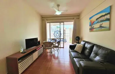 Apartamento para alugar, 90 m² por r$ 4.000,00/mês - praia das pitangueiras - guarujá/sp