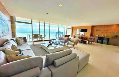 Apartamento à venda, 255 m² por r$ 3.600.000,00 - pitangueiras - guarujá/sp