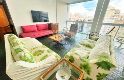 Apartamento à venda, 202 m² por r$ 1.400.000,00 - praia das pitangueiras - guarujá/sp