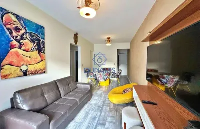 Apartamento à venda, 77 m² por r$ 450.000,00 - praia das pitangueiras - guarujá/sp