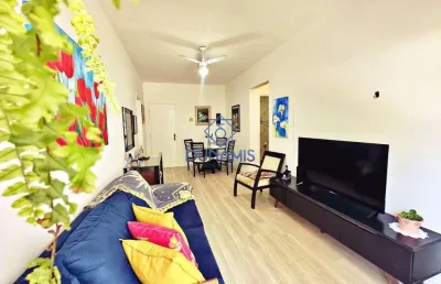Apartamento à venda, 85 m² por r$ 480.000,00 - jardim las palmas - guarujá/sp