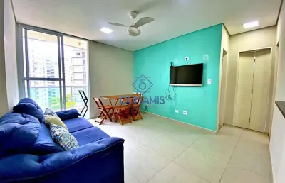 Apartamento à venda, 60 m  por r  380.000,00 - praia pitangueiras - guarujá sp