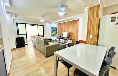 Apartamento à venda, 134 m² por r$ 850.000,00 - vila alzira - guarujá/sp