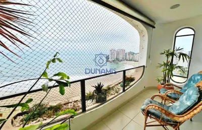Apartamento à venda, 190 m² por r$ 1.300.000,00 - praia das asturias frente mar - guarujá/sp
