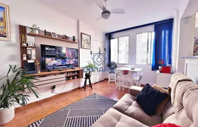 Apartamento à venda, 60 m  por r  395.000,00 - barra funda - guarujá sp