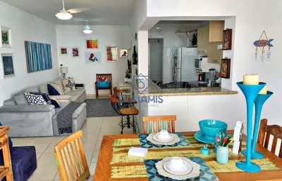 Apartamento à venda, 62 m  por r  435.000,00 - centro - guarujá sp