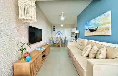 Apartamento à venda, 55 m² por r$ 530.000,00 - jardim las palmas - guarujá/sp