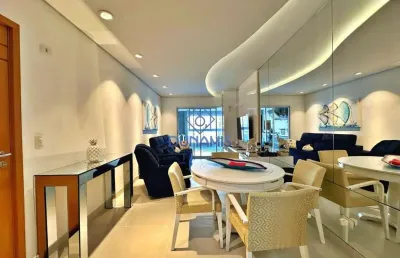 Apartamento à venda, 155 m² por r$ 1.700.000,00 - praia das pitangueiras - guarujá/sp