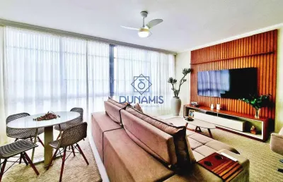 Apartamento com 3 dormitórios à venda, 135 m² por r$ 1.100.000 - centro - guarujá/sp