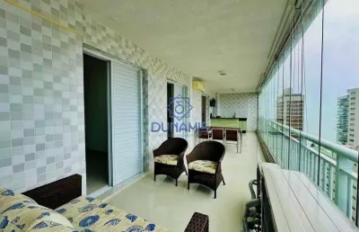 Apartamento alto padrão a venda na praia das astúrias - 02 vagas de garagem e lazer completo