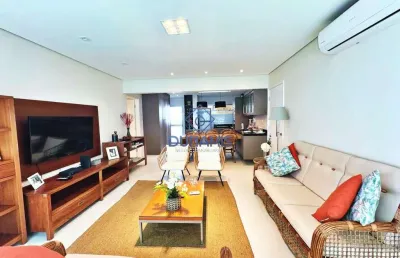 Apartamento à venda, 140 m² por r$ 1.200.000,00 - barra funda - guarujá/sp