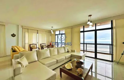 Apartamento frente total do mar, à venda na praia das pitangueiras