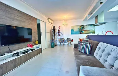 Apartamento à venda, 109 m² por r$ 790.000,00 - barra funda - guarujá/sp