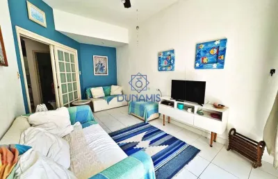 Apartamento à venda, 55 m  por r  375.000,00 - centro - guarujá sp