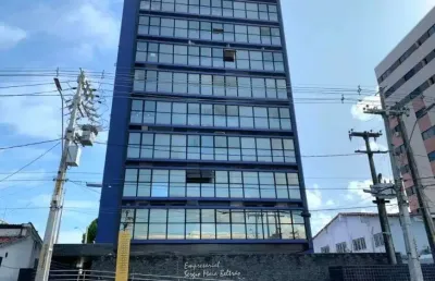Aluguel sala empresarial toda pronta 240m² 8⁰andar todo, 8vgs localiz espetacular na ilha do leite
