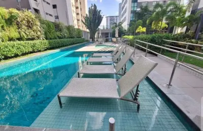 Aluguel lindo apt mobiliado 2qts, equipado, estrut completa, localiz no cond beach class jaqueira