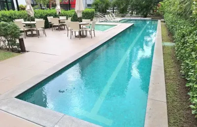 Aluguel lindo ap 34m² 1qt, semi mobiliado, lazer compl, academia, localiz perto de tudo no parnamirim