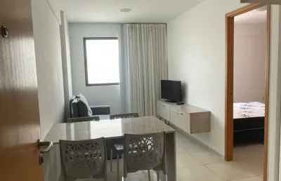 Lindo studio mobiliado 34m2 nas graças, lazer completo