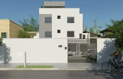Apartamento com 2 quartos à venda na rua serra do mar, 350, serra dourada, vespasiano por r$ 210.000