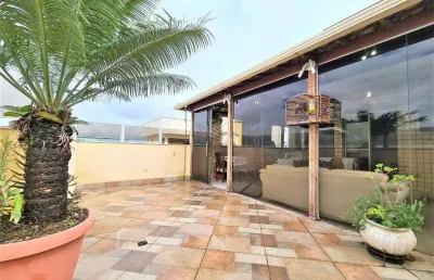 Cobertura com 3 quartos à venda na pedrogão pequeno, 453, paquetá, belo horizonte por r$ 850.000