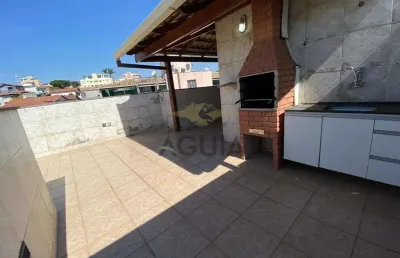 Cobertura com 3 quartos à venda na l i, 100, arvoredo, contagem por r$ 320.000