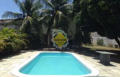 Venda de clínica mobiliada com 7 suítes, piscina, enfermaria, refeitório completo em capim macio.
