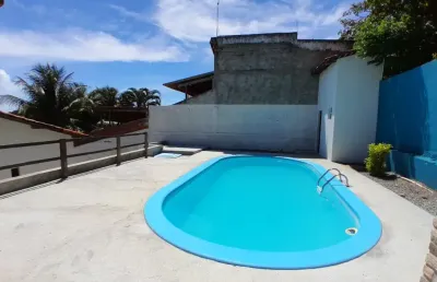 Compre uma casa ampla em capim macio, quarto+suíte, piscina, churrasqueira.