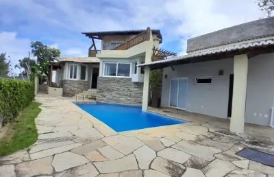 Alugue uma linda casa na orla de ponta negra, vista mar, piscina e churrasqueira