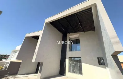 Sobrado com 3 dormitórios à venda, 137 m² por r$ 950.000,00 - condomínio morada das flores - cambé/pr