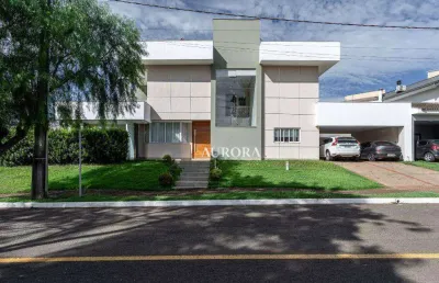 Casa em condominio golden park com piscina, 261 m² - londrina/pr