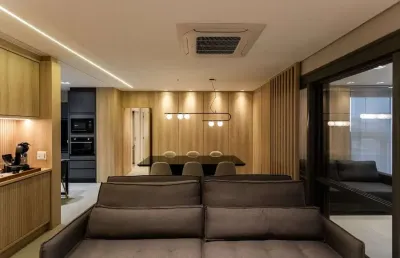 Apartamento the edge mobiliado com 3 suites à venda, 142 m² - gleba palhano - londrina/pr