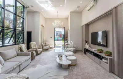 Casa no condomínio alphaville 2 com 4 dormitórios à venda, 347 m² por r$ 5.500.000 - alphaville ii - londrina/pr