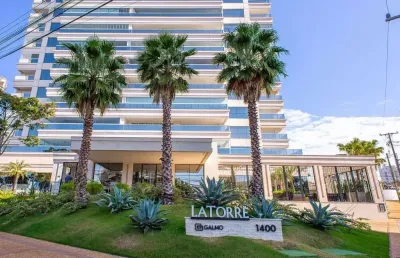 Apartamento  edifício latorre  com 4 dormitórios, 333 m² - venda por r$ 4.000.000 ou aluguel por r$ 20.000 - bela suia - londrina/pr