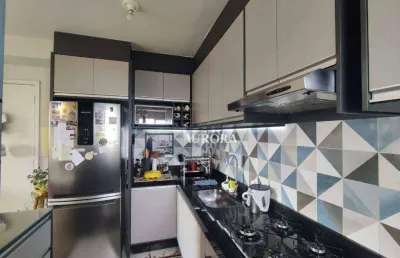 Apartamento no residencial vila das acácias com 2 dormitórios à venda, 45 m² por r$ 180.000 - jardim maria luiza - londrina/pr