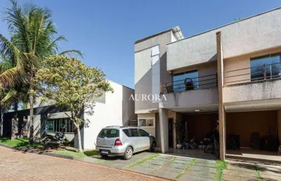 Casa condominio vila hipica com 3 dormitórios à venda, 137 m² por r$ 690.000 - hipica - londrina/pr