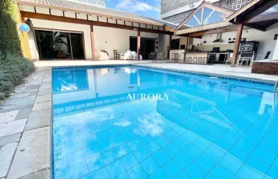 Sobrado com 4 dormitórios para alugar, 530 m² por r$ 10.000,00/mês - parque do lago juliana - londrina/pr