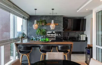 Apartamento com 3 dormitórios à venda, 220 m² por r$ 2.500.000,00 - gleba fazenda palhano - londrina/pr