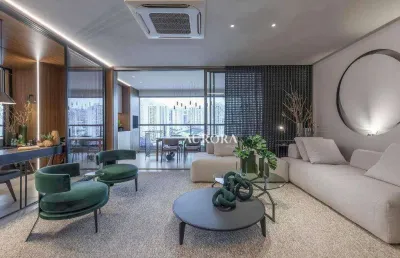 Apartamento com 3 dormitórios à venda, 127 m² por r$ 1.420.000,00 - gleba palhano - londrina/pr