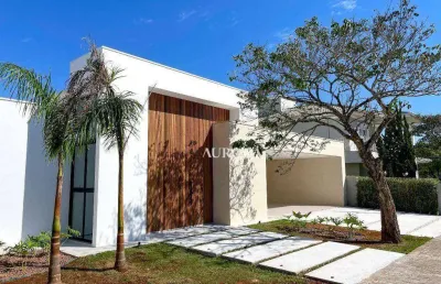 Casa á venda no cond. villaggio do engenho, com 3 suítes, 295 m² por r$ 2.690.000 -- cambé/pr
