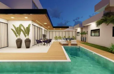 Casa no condomínio villaggio do engenho com 4 dormitórios à venda, 412 m² por r$ 4.500.000 - villagio do engenho - cambé/pr