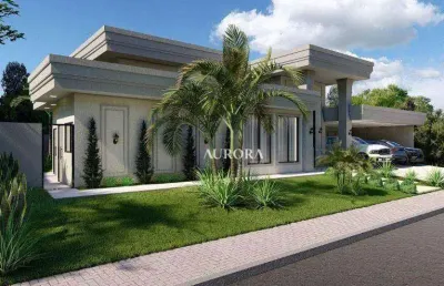 Casa no condomínio villaggio do engenho com 4 dormitórios à venda, 353 m² por r$ 4.300.000 - condomínio villagio do engenho - cambé/pr