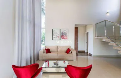 Casa no condomínio residencial sun lake com 3 dormitórios à venda, 335 m² por r$ 3.590.000 - esperança - londrina/pr