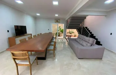 Sobrado com 4 dormitórios à venda, 546 m² por r$ 3.500.000,00 - parque residencial alcântara - londrina/pr