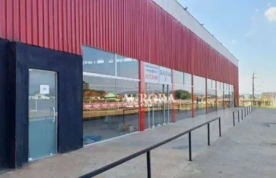 Terreno com barracão industrial à venda, 2700 m² de área contruída por r$ 7.500.000 - distrito industrial - siqueira campos/pr
