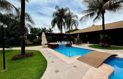 Chácara no condomínio green village com 4 dormitórios à venda, 2200 m² por r$ 3.300.000 - jardim união - cambé/pr